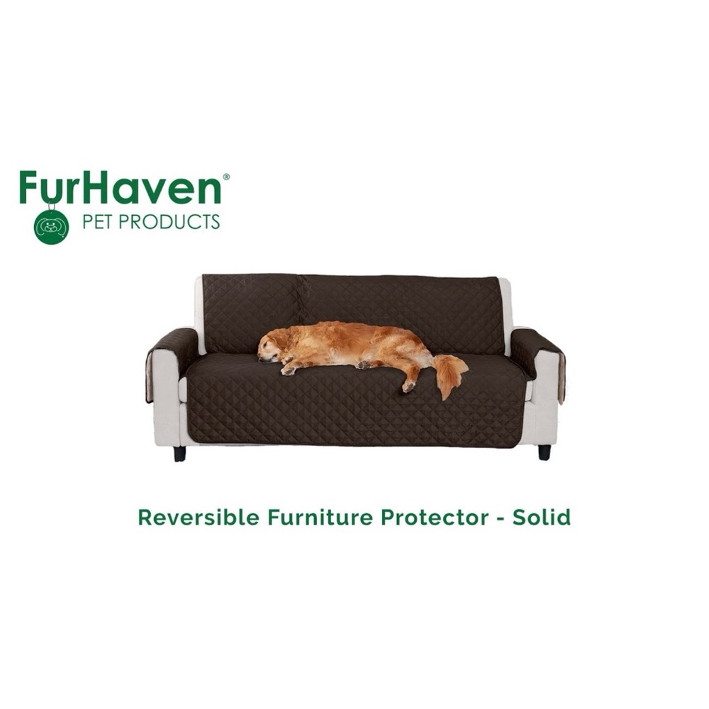 FurHaven Quilted and Reversible Furniture Protector for Sofa